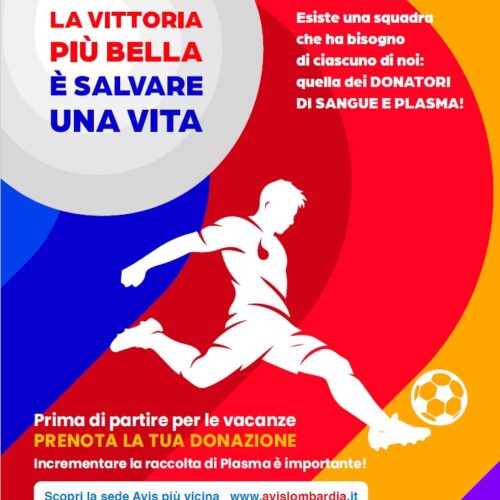 L’appello di AVIS Lombardia: “Donate sangue e plasma prima di partire per le ferie”