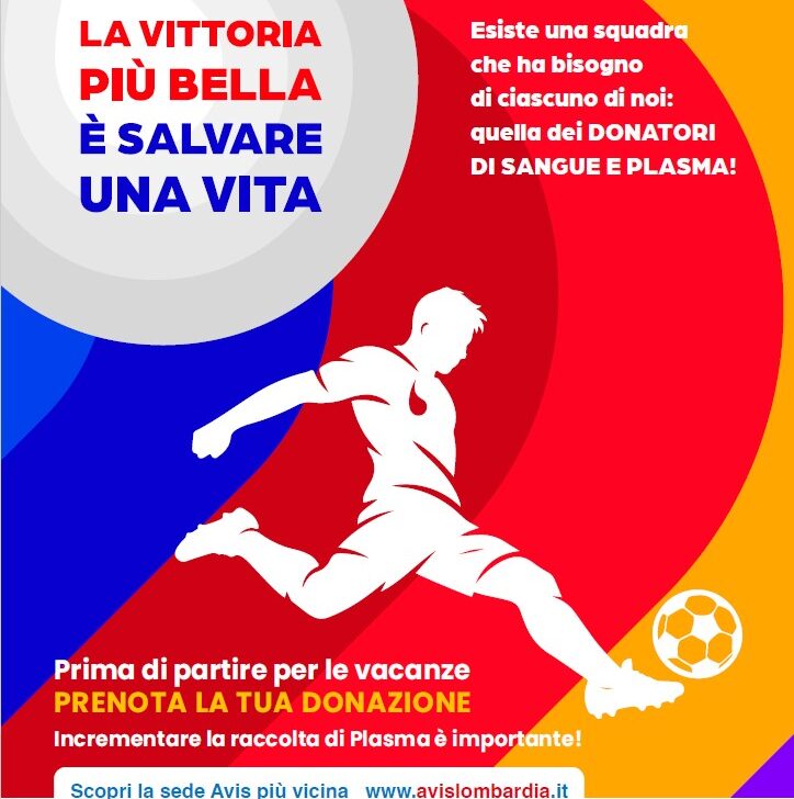 L’appello di AVIS Lombardia: “Donate sangue e plasma prima di partire per le ferie”