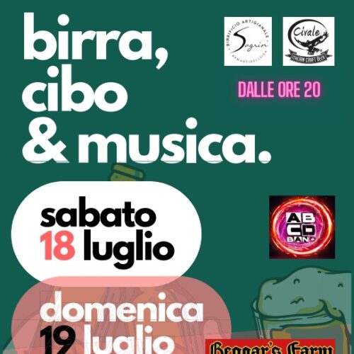 Bergamasco celebra i sapori del Piemonte: due serate tra birra artigianale, cucina in piazza e musica dal vivo
