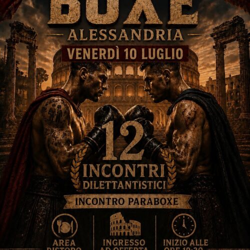 Boxe Alessandria porta il ring a Villa del Foro: venerdì una serata tra incontri e paraboxe
