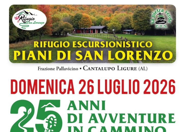 La Pietra Verde festeggia 25 anni di cammini: ai Piani di San Lorenzo una giornata tra natura, cultura e memoria