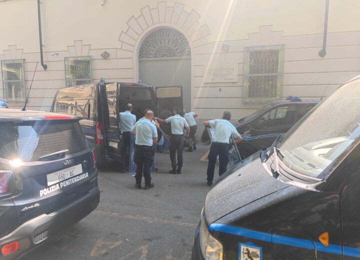 Protesta di alcuni detenuti all’interno del carcere Cantiello e Gaeta di Alessandria
