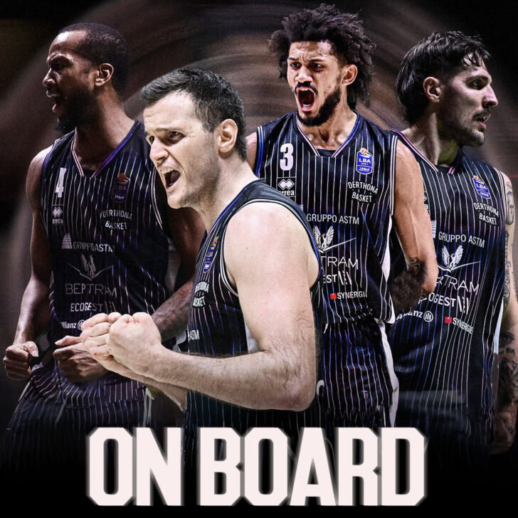 Derthona Basket: confermati Justin Gorham, Prentiss Hubb, Dominik Olejniczak e Andrea Pecchia