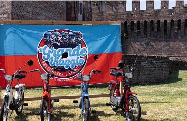 Cinque amici in sella a Ciao d’epoca per aiutare il Gaslini. “Il Grande Viaggio” parte domenica da Pavia