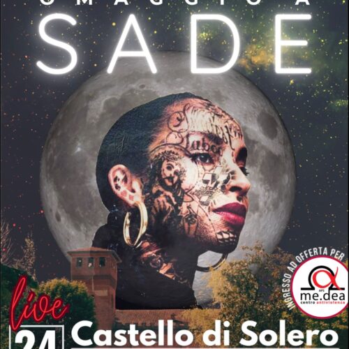 Venerdì Solero inaugura il nuovo anfiteatro con “Omaggio a Sade”: sabato torna anche il cinema all’aperto
