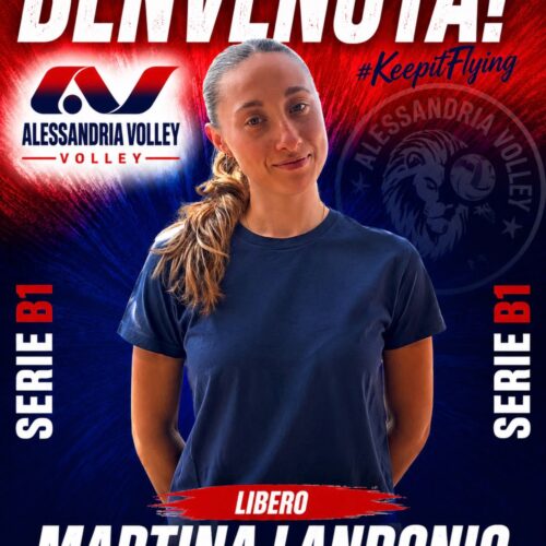 Alessandria Volley si rafforza in ricezione: ufficiale il nuovo libero Martina Landonio