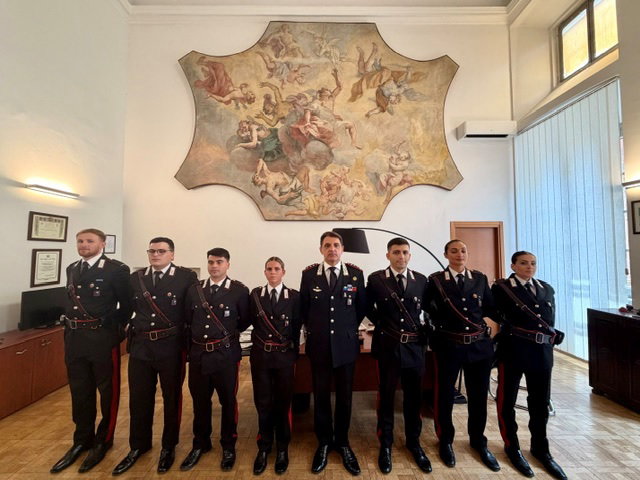 Dieci nuovi marescialli dei Carabinieri arrivano nelle Stazioni della provincia di Pavia