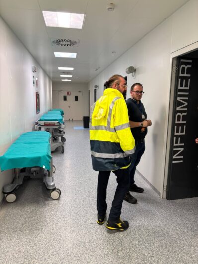 Violento temporale di venerdì causa disagi anche all’Ospedale di Casale Monferrato