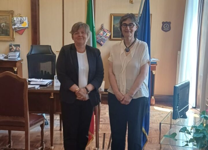 La nuova rettrice del Collegio Nuovo ricevuta dal Prefetto di Pavia