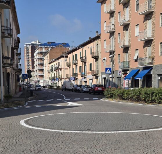 Al quartiere Cristo di Alessandria rifatte le strisce pedonali e nuovi limiti ai mezzi pesanti