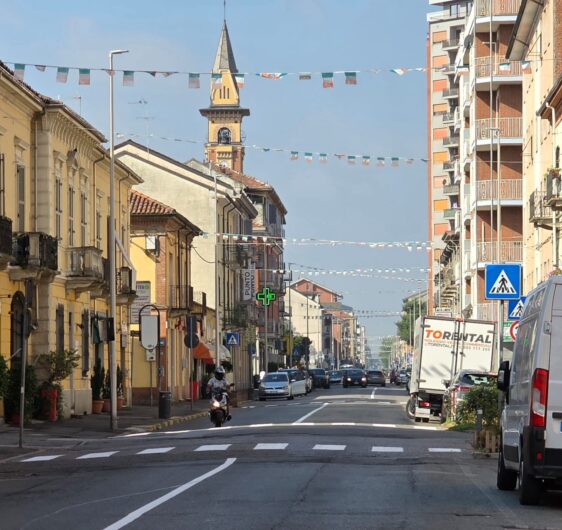 Al quartiere Cristo di Alessandria rifatte le strisce pedonali e nuovi limiti ai mezzi pesanti