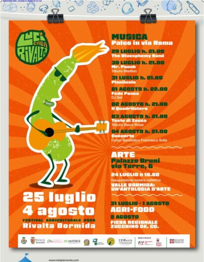 Rivalta Bormida celebra lo Zucchino De.Co.: torna la 6ª Fiera Regionale tra gusto, musica e tradizione