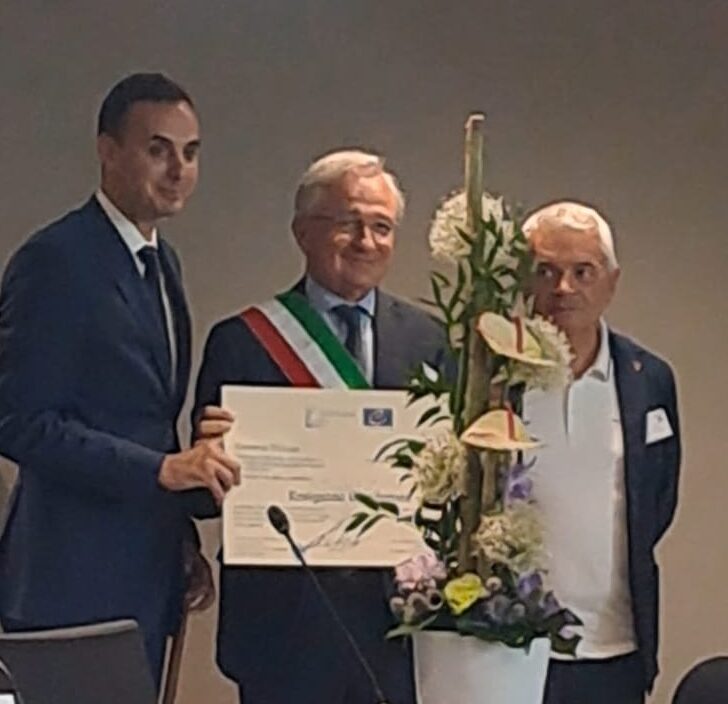 Rosignano Monferrato premiato a Strasburgo con il Diploma Europeo