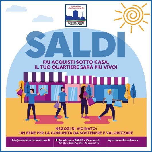 Quartiere Cristo, shopping sotto le stelle: negozi aperti e musica il 17 e 24 luglio