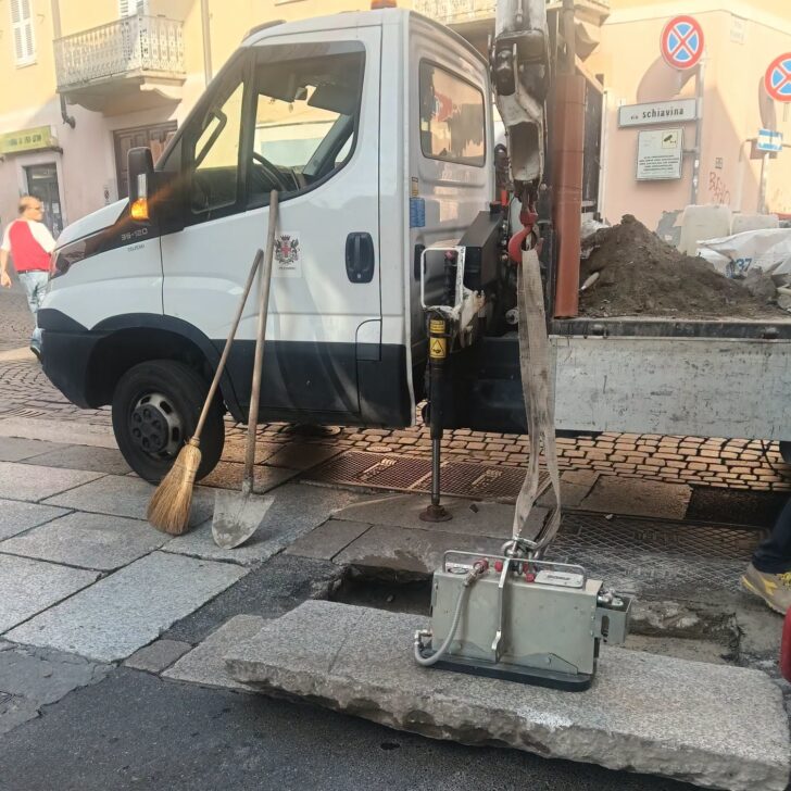 Fino a giovedì chiuso un tratto di via Brescia ad Alessandria per lavori urgenti