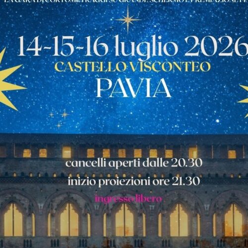 Tre serate di cinema sotto le stelle a Pavia per i vent’anni di VideoSlam