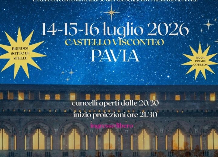 Tre serate di cinema sotto le stelle a Pavia per i vent’anni di VideoSlam