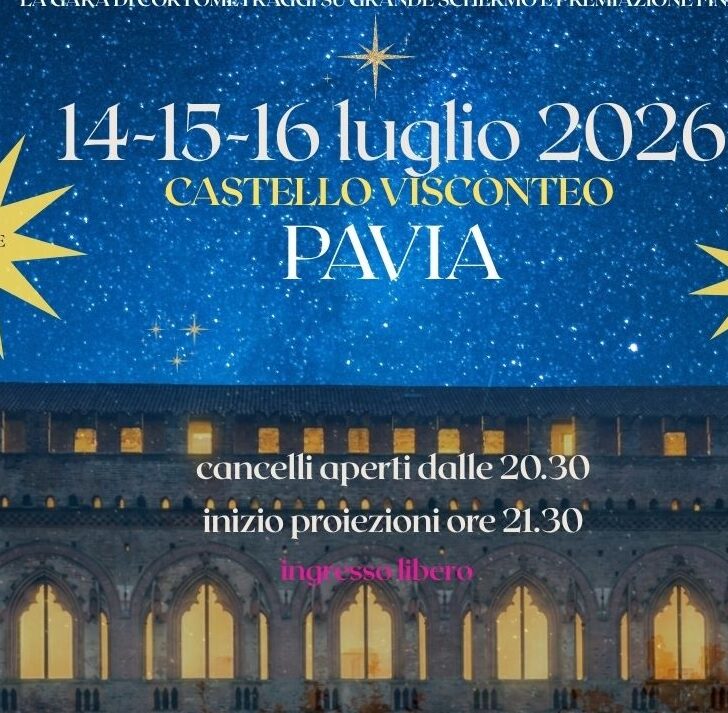 Tre serate di cinema sotto le stelle a Pavia per i vent’anni di VideoSlam