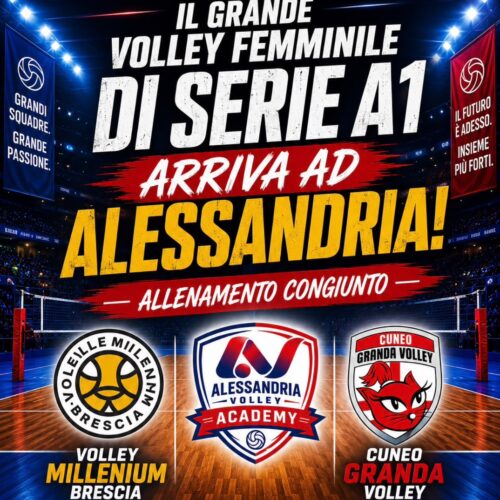 Il 12 settembre al Palacima due squadre di volley A1: Brescia e Cuneo per allenarsi
