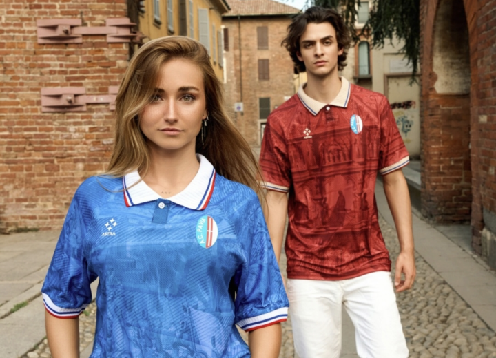 Le maglie del Pavia calcio raccontano la Storia