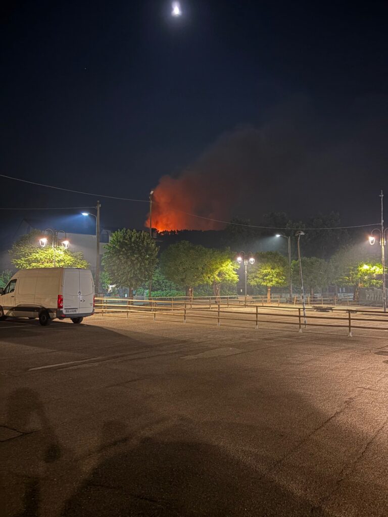 Incendio Mornese - Foto Mornese E20