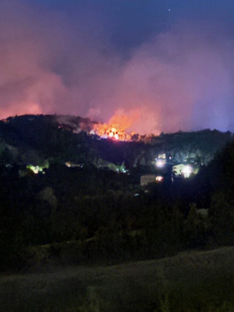 Incendio Mornese - Foto Mornese E20