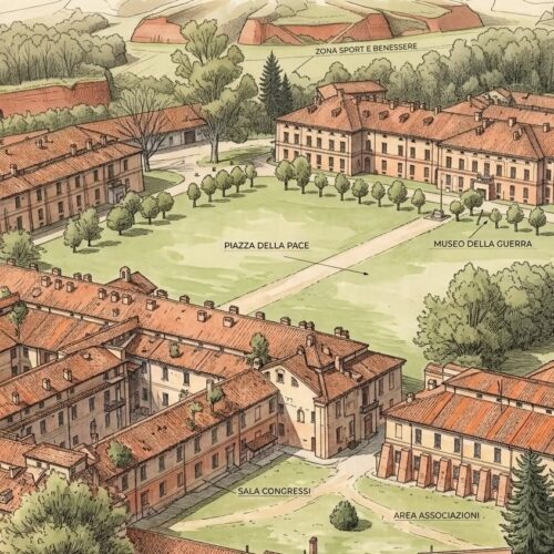 Un’idea per la Cittadella: “Museo della guerra e parco della pace per rianimare un gigante moribondo”