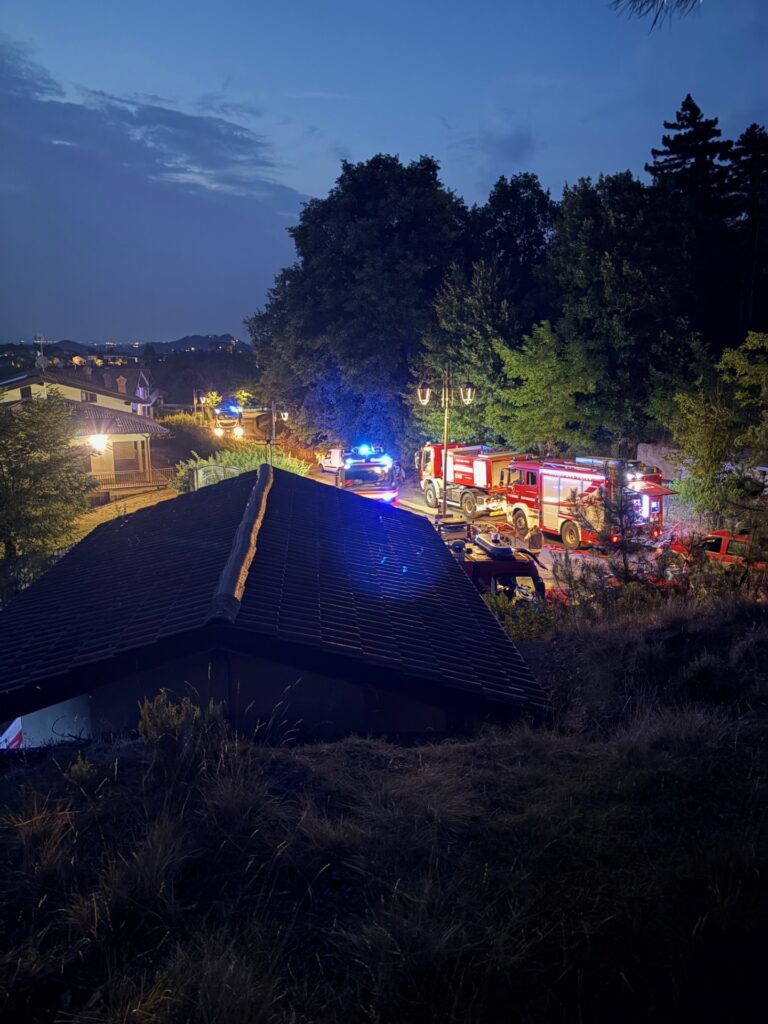 Incendio Mornese - Foto Mornese E20