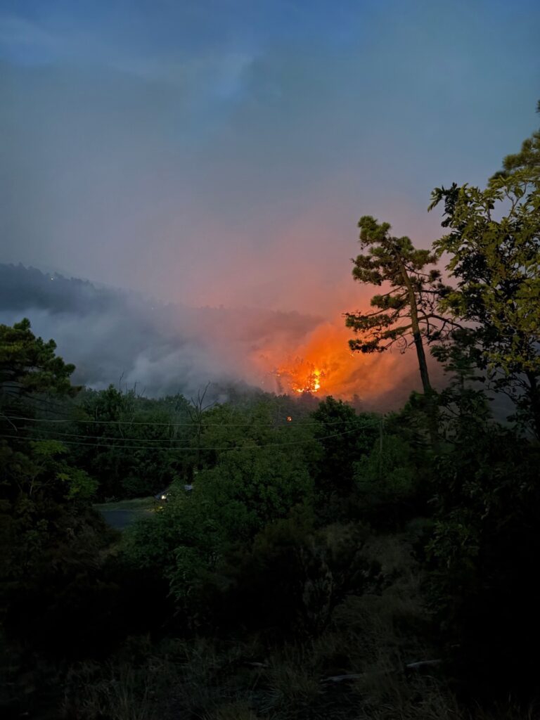 Incendio Mornese - Foto Mornese E20