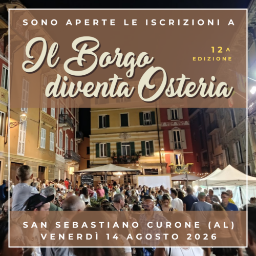 Venerdì 14 agosto San Sebastiano Curone diventa un’osteria a cielo aperto: protagonista il tartufo