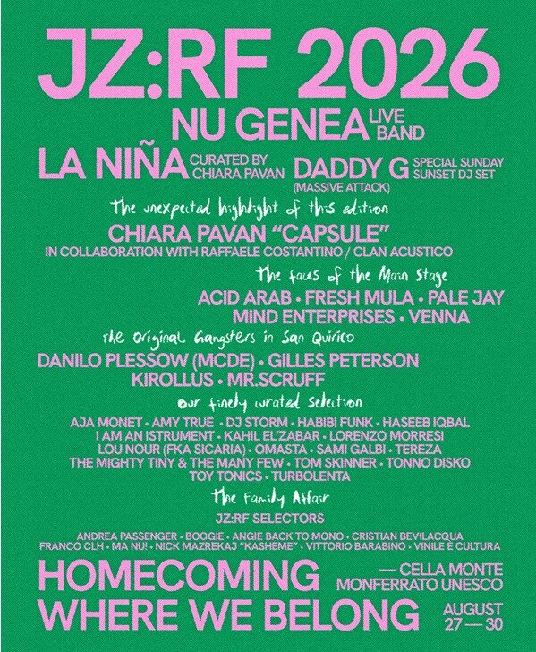 Torna Jazz:Re:Found Festival 2026: dal 27 al 30 agosto a Cella Monte (AL)