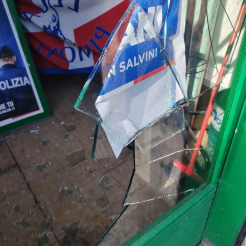 Pd di Novi e Alessandria accanto alla Lega: “Piena solidarietà dopo gli atti vandalici”