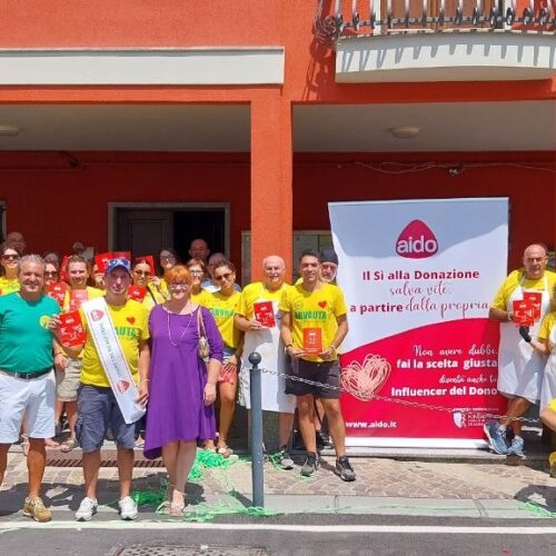 I volontari della sagra di Rivalta Bormida primi “Influencer del dono”