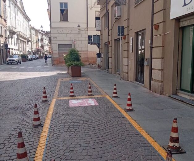 A Casale più posto ai parcheggi rosa