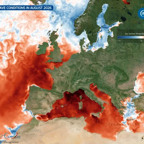 L’ondata di calore colpisce anche il Mar Mediterraneo