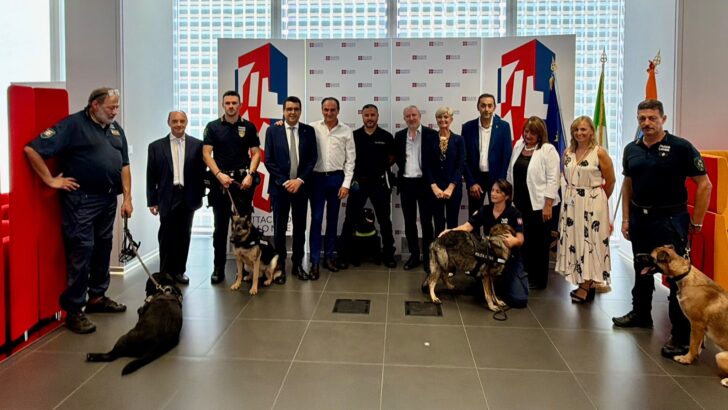 Polizia Locale: in Piemonte il primo gruppo di unità cinofile a valenza regionale