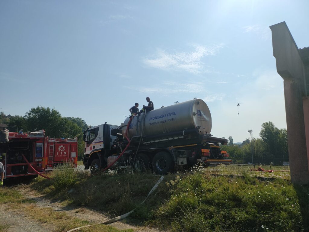 Incendio Mornese - Foto di Adelangela