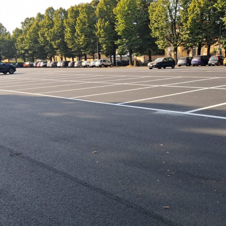 Dopo i lavori Piazza Divina Provvidenza ad Alessandria torna disponibile