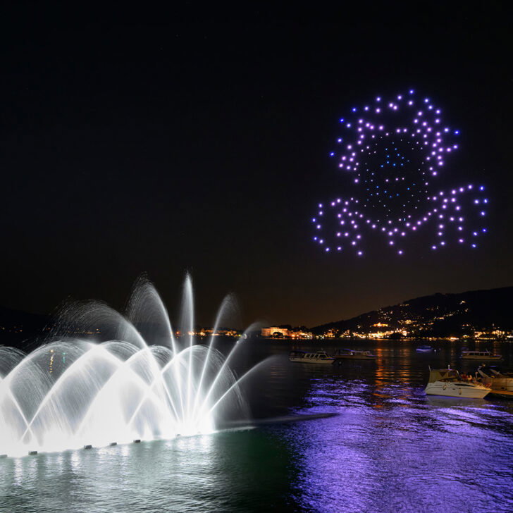 Oltre 10 mila presenze a Baveno per il gran finale d’Incanto con droni e fontane danzanti