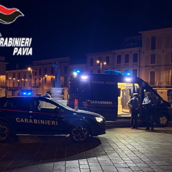 Controlli dei Carabinieri nel Pavese: a Ferragosto oltre 600 persone identificate, tre patenti ritirate e un’inseguimento a Voghera