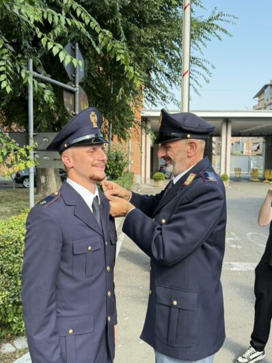 Alla Scuola di Polizia di Alessandria la consegna degli alamari agli allievi agenti del 233° corso