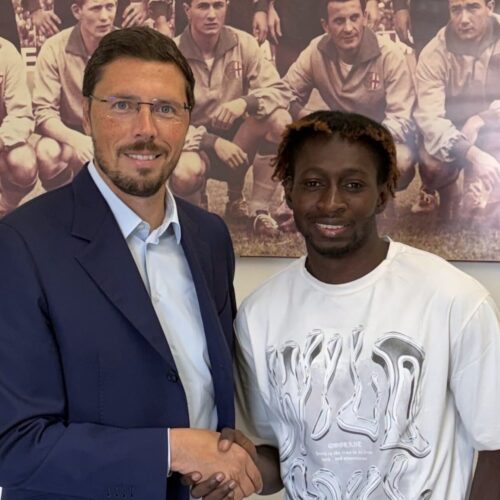Nuovo attaccante per i Grigi: ufficiale l’arrivo di Badara Diagne