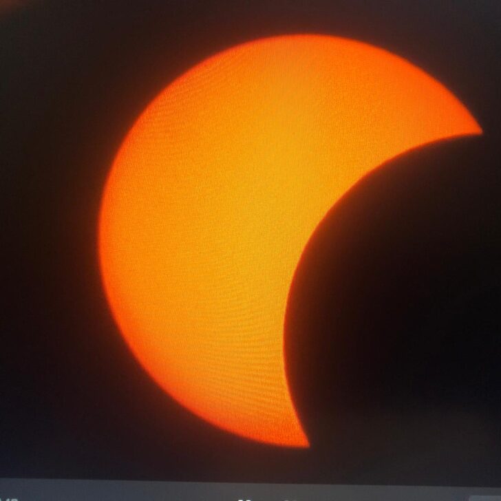 “Il buio, i bagliori, l’anello rosso”: l’eclissi ammirato in Spagna dal Gruppo Astrofili Galileo di Pecetto