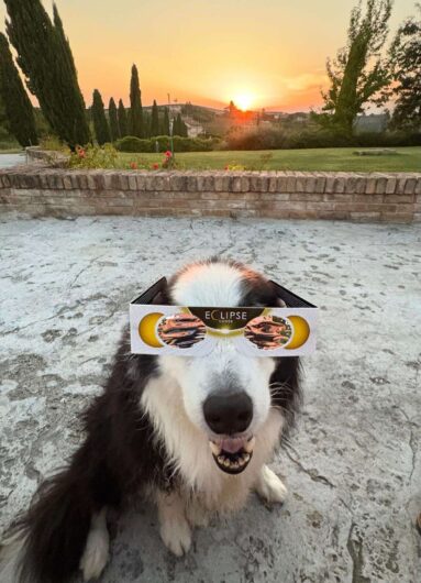 Lo spettacolo dell’eclissi di sole: le vostre foto