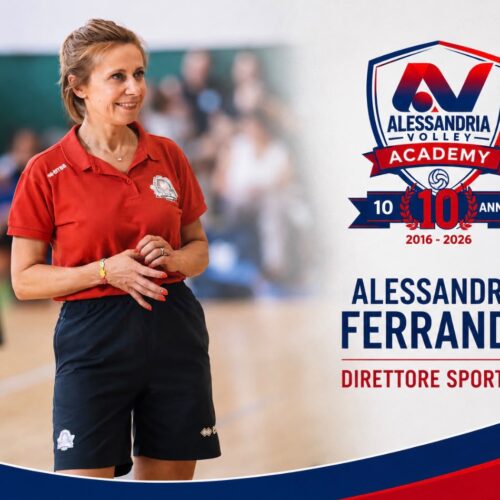 L’Alessandria Volley fa crescere i giovani e intanto Ferrando nuovo direttore sportivo