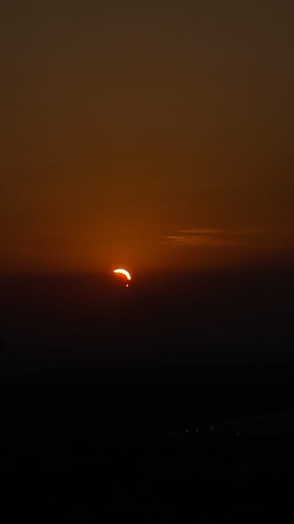 Eclissi - Foto di Chiara da Monte Spineto