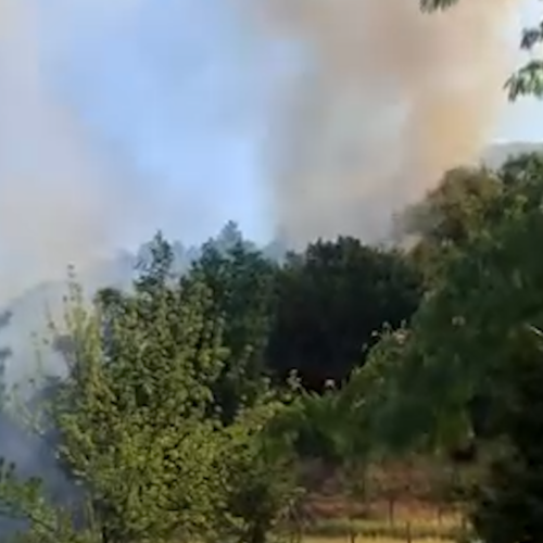 Ancora fiamme nell’Ovadese: incendio a Belforte Monferrato