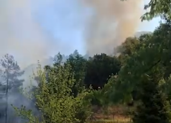 Ancora fiamme nell’Ovadese: incendio a Belforte Monferrato