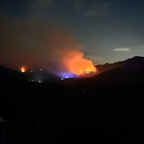 Incendio boschivo a Mornese: messa in sicurezza la zona dei filtri dell’acquedotto