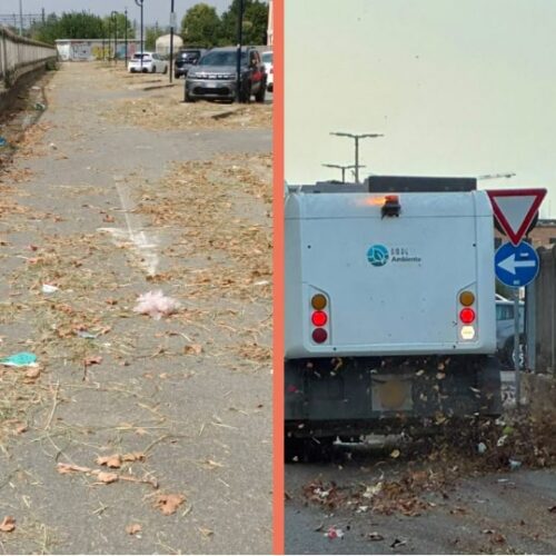 Parcheggio Tiziano, il sindaco Abonante boccia i lavori di sfalcio: “Intervento inaccettabile”